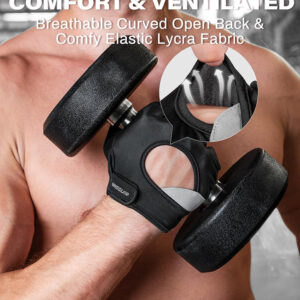 VINSGUIR Workout Gloves for Men and Women, Weight Lifting Gloves with Excellent